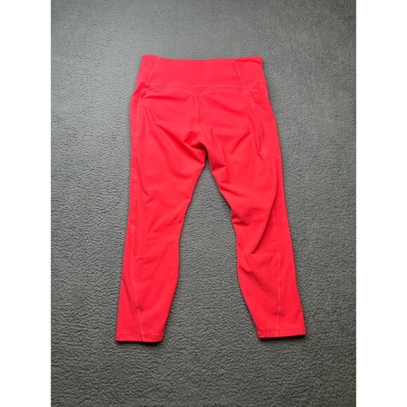 Fabletics cropped leggings in the MOST beautiful coral color sz Xl - Picture 6 of 6